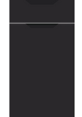 Integra Supermatt Black kitchen cupboard door