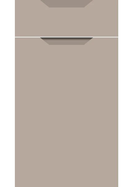 Integra Supermatt Cashmere kitchen cupboard door