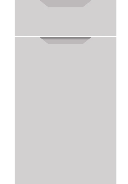 Integra Supermatt Dove Grey kitchen cupboard door