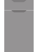 Integra Supermatt Dust Grey kitchen cupboard door