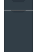 Integra Supermatt Indigo Blue kitchen cupboard door