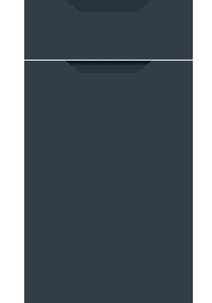 Integra Supermatt Indigo Blue kitchen cupboard door