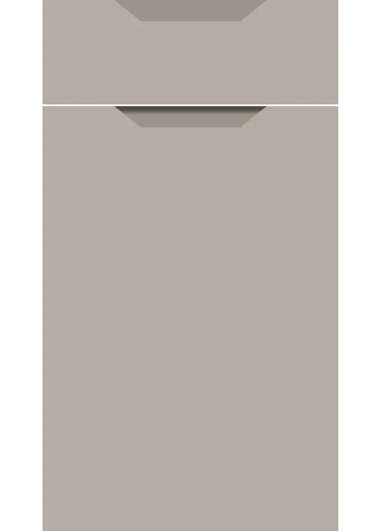Integra Supermatt Pebble kitchen cupboard door
