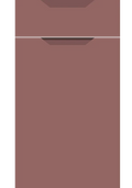 Integra Supermatt Rusty Red kitchen cupboard door