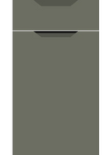 Integra Supermatt Smoke Green kitchen cupboard door