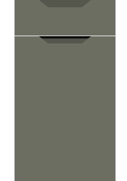 Integra Supermatt Smoke Green kitchen cupboard door