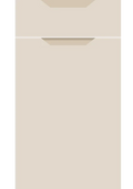 Integra Supermatt Taupe Grey kitchen cupboard door