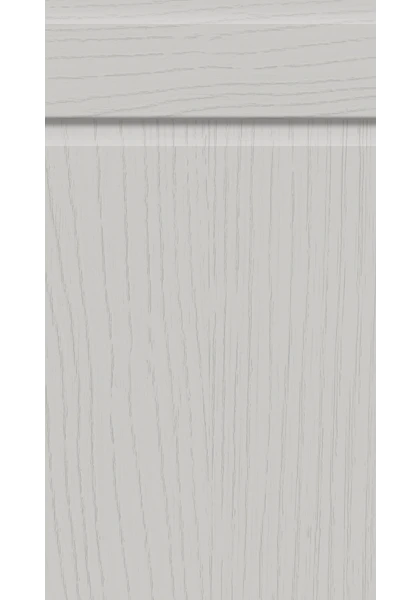 Knebworth Paint Flow Matt Light Grey kitchen cupboard door