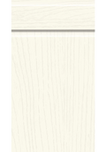Knebworth Paint Flow Matt White kitchen cupboard door