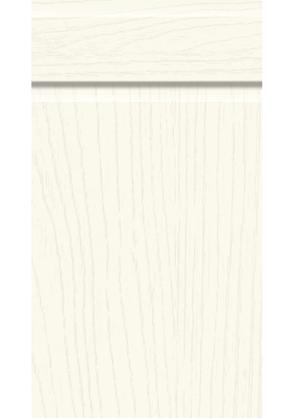 Knebworth Paint Flow Matt White kitchen cupboard door