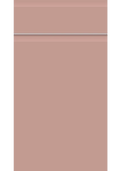 Knebworth Supermatt Blush Pink kitchen cupboard door