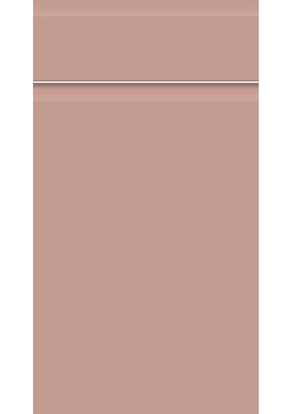 Knebworth Supermatt Blush Pink kitchen cupboard door