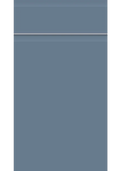 Knebworth Supermatt Misty Blue kitchen cupboard door