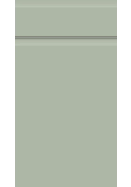 Knebworth Supermatt Sage Green kitchen cupboard door