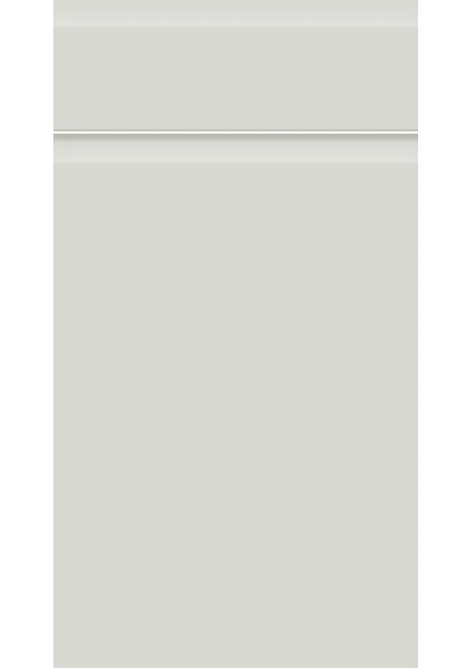 Knebworth Supermatt White Grey kitchen cupboard door