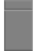 Lincoln High Gloss Dust Grey kitchen cupboard door