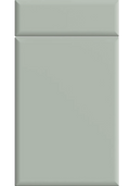 Lincoln Slab kitchen door and drawer front in Matt Pistachio