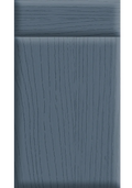 Lincoln Paint Flow Matt Colonial Blue kitchen cupboard door