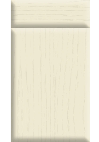 Lincoln Paint Flow Matt Cream kitchen cupboard door