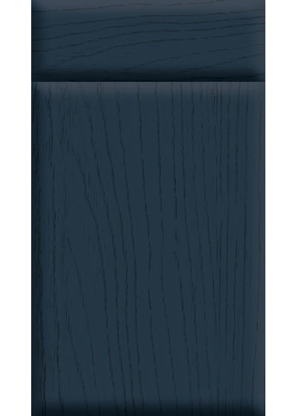 Lincoln Paint Flow Matt Indigo Blue kitchen cupboard door