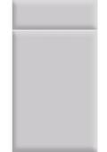 Lincoln Porcelain White kitchen cupboard door