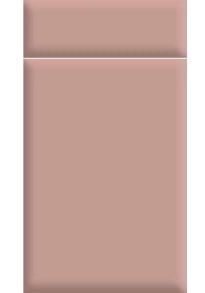 Lincoln Supermatt Blush Pink kitchen cupboard door