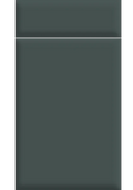Lincoln Supermatt Kombu Green kitchen cupboard door