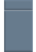 Lincoln Supermatt Misty Blue kitchen cupboard door