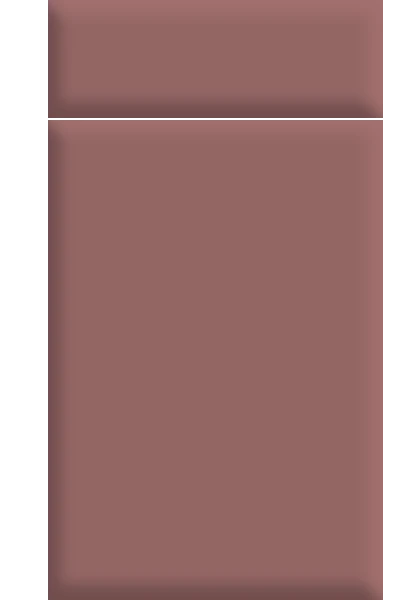 Lincoln Supermatt Rusty Red kitchen cupboard door