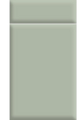 Lincoln Supermatt Sage Green kitchen cupboard door