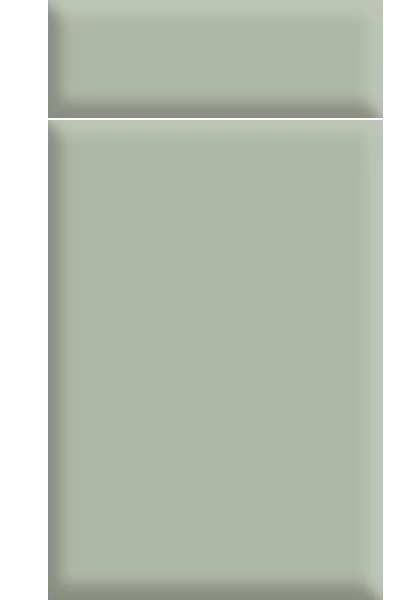 Lincoln Supermatt Sage Green kitchen cupboard door