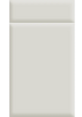 Lincoln Supermatt White Grey kitchen cupboard door