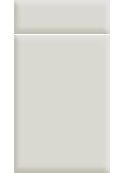 Lincoln Supermatt White Grey kitchen cupboard door