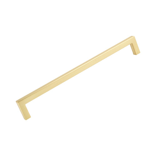 Long Square D Handle (Brushed Brass)