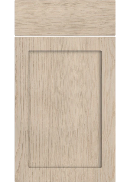 Oakham Cremona Oak Cotta kitchen cupboard door