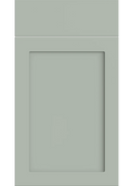Oakham Shaker kitchen door and drawer front in Matt Pistachio
