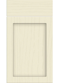 Oakham Paint Flow Matt Cream kitchen cupboard door