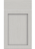 Oakham Paint Flow Matt Light Grey kitchen cupboard door