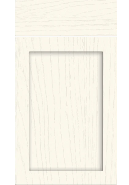 Oakham Paint Flow Matt White kitchen cupboard door