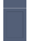 Oakham Supermatt Alby Blue kitchen cupboard door