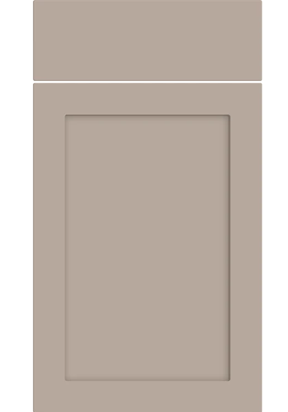 Oakham Supermatt Cashmere kitchen cupboard door
