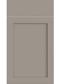 Oakham Shaker kitchen door and drawer front in Supermatt Clay Grey