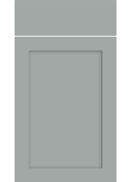 Oakham Supermatt Duck Egg kitchen cupboard door