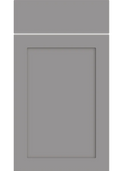 Oakham Supermatt Dust Grey kitchen cupboard door