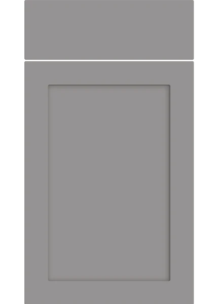 Oakham Supermatt Dust Grey kitchen cupboard door