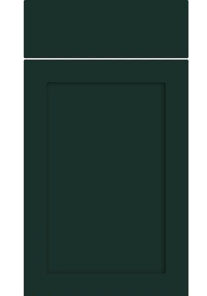 Oakham Supermatt Fir Green kitchen cupboard door