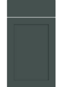 Oakham Supermatt Kombu Green kitchen cupboard door