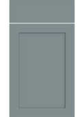 Oakham Supermatt Mood Grey kitchen cupboard door