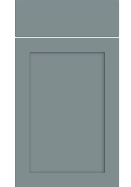 Oakham Supermatt Mood Grey kitchen cupboard door