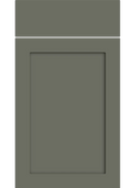 Oakham Supermatt Smoke Green kitchen cupboard door